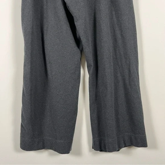Pact Charcoal Knit Pants Size Large Organic Cotton Sweats Soft Comfy Sustainable - Picture 6 of 12